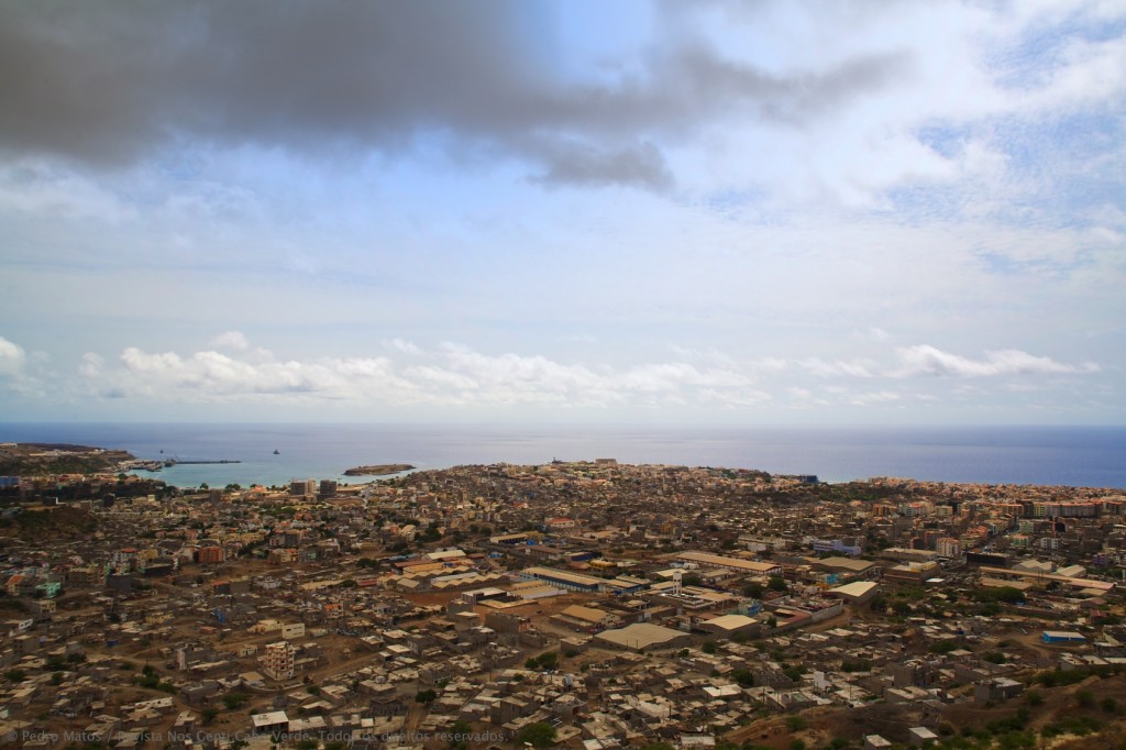 Vista da Cidade da Praia - Cabo Verde